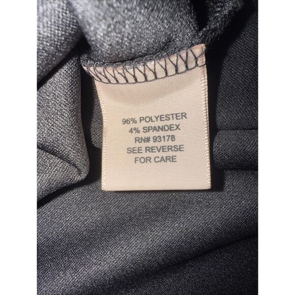 Philosophy Women’s Back Zip Crepe Shift Dress Black Size Small - Picture 7 of 9